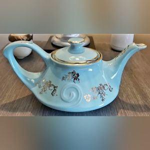1940s Pearl China Company blue Teapot